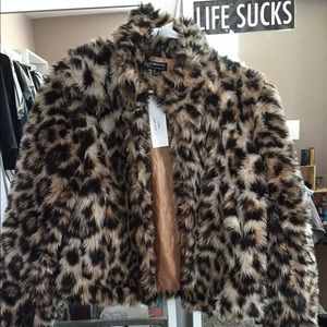 faux fur coat
