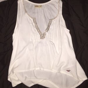 Cute gold sequence top