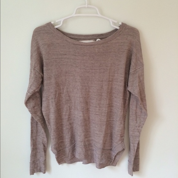 Tan Long Sleeve Sweater