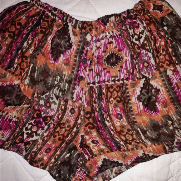 Printed Urban Outfitter Shorts