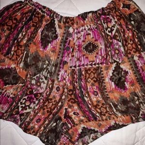Printed Urban Outfitter Shorts