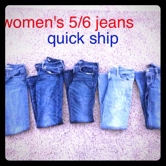 5/6women's American eagle Levi'sand Candie's jeans - Picture 1 of 4