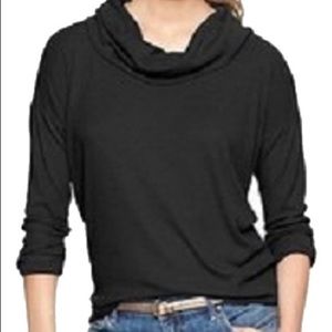Gap waffle cowlneck tee