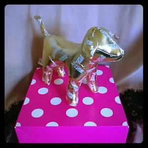 {New} Victoria's Secret PINK golden dog - large!