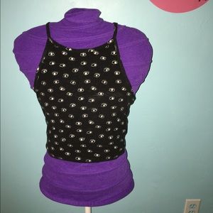 Brandy Melville eye halter