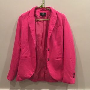 Pink blazer