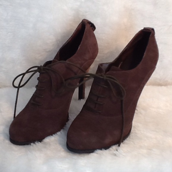 Lace up Stiletto Booties
