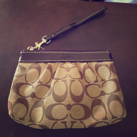 Coach wristlet