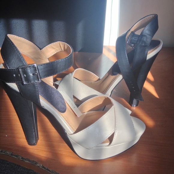 Colorblock Heels