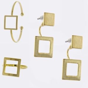 Square Biz Jewelry Set