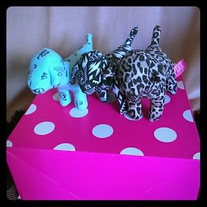 {New} Victoria's Secret PINK mini dogs - 3