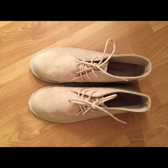 New suede lace up shoes from H&M