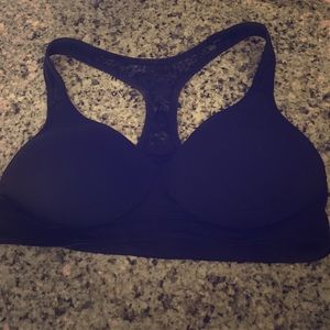 Racer back lace bra