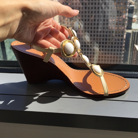 Kate Spade wedge sandals