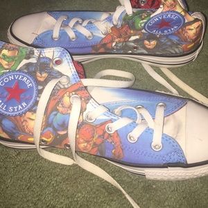 Super hero type converse