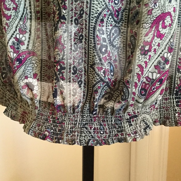 Boho Peasant Top - Picture 4 of 4