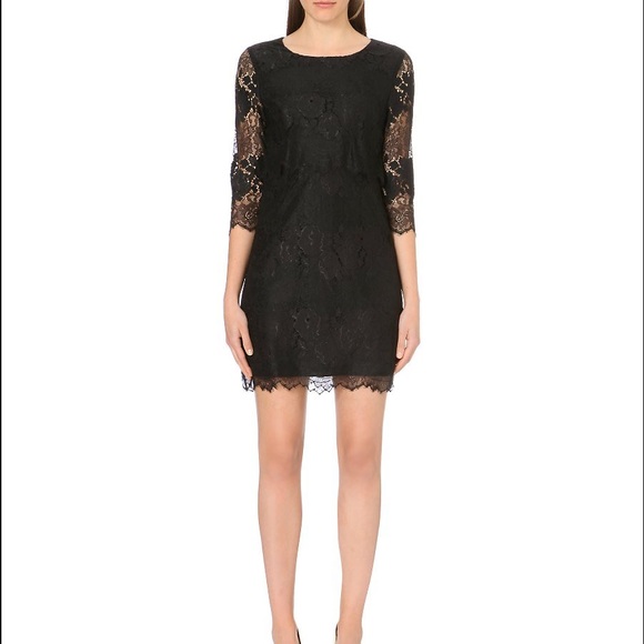 Juicy Couture Layered Lace Dress Size 6