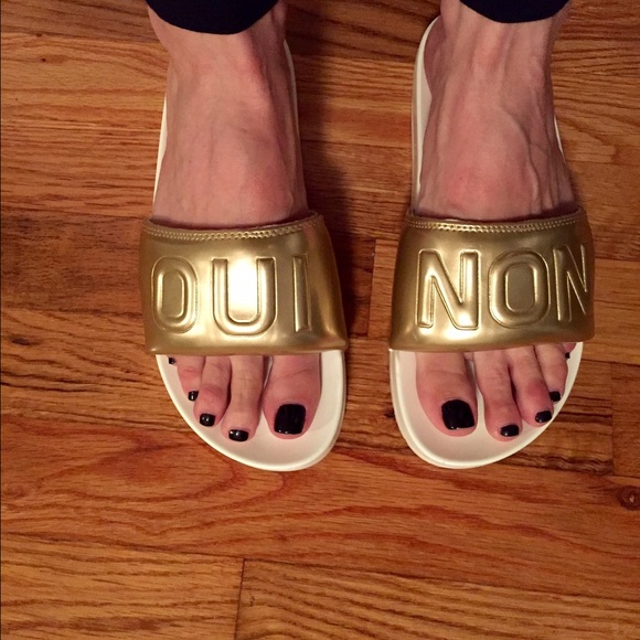 Aldo gold sandals!