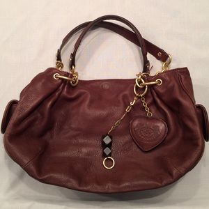 Juicy Couture Brown Leather Purse