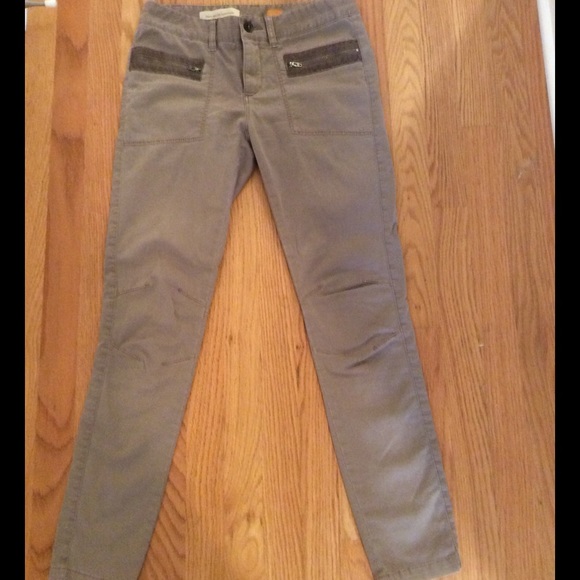Anthropologie Pilcro Zip Pocket Skinny, No. 04