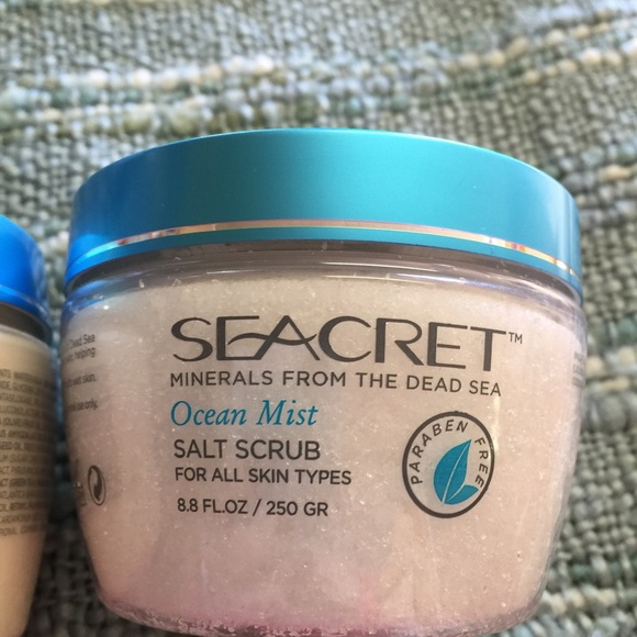 Body butter and salt scrub