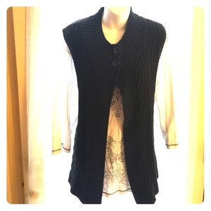 Plus Size Sweater Vest