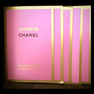 (5) CHANEL CHANCE Eau de Parfum Deluxe Samples