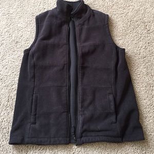 Lands' end fleece vest.