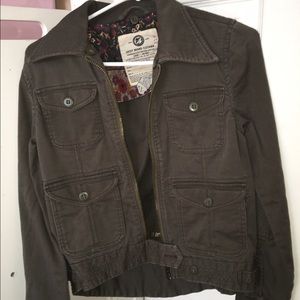 Lucky brand olive colored jacket