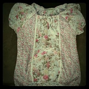 Flowers printed shirt