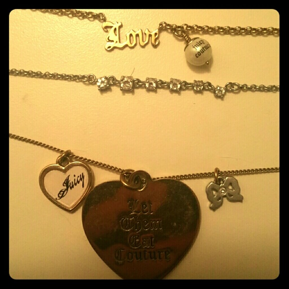 Juicy Couture 3 layer necklace