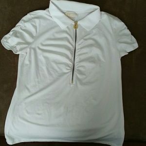 White Michael kors shirt