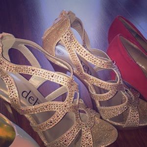 Glitter High Heels