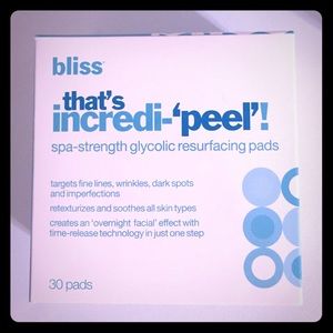 Bliss incredi peel new