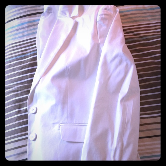 White blazer