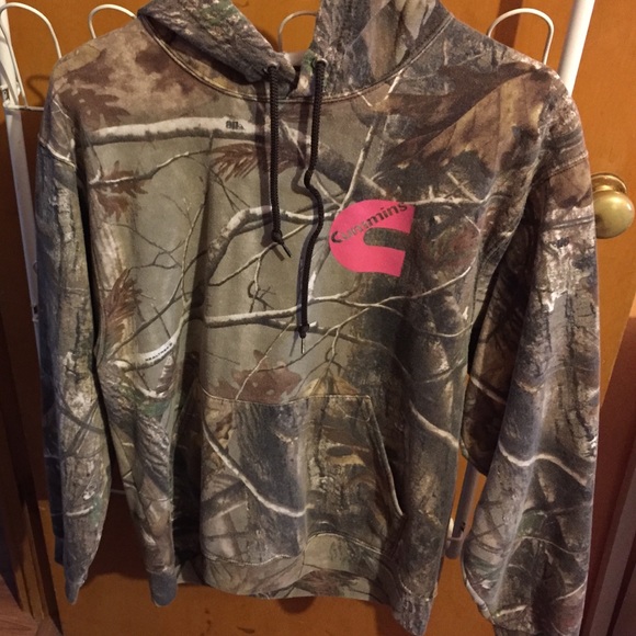 camo cummins hoodie