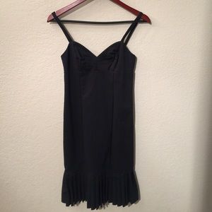 NWT Express Black Spaghetti Straps Dress Size 0