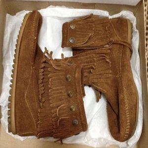 Minnetonka booties
