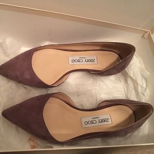 Jimmy Choo FLATS! Only worn once!!