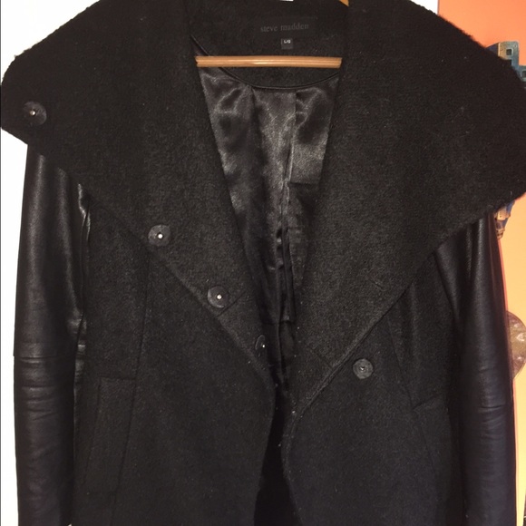 Steve Madden Trench Coat/ Peacoat - Picture 1 of 2
