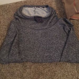 Tunnel collar sweater!