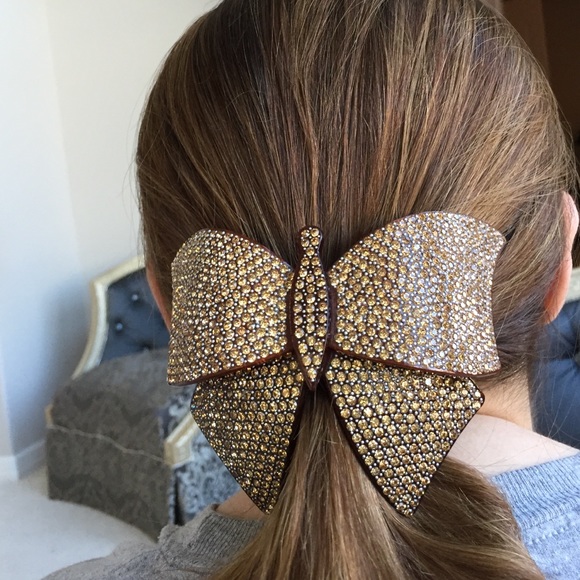 Hair clip whit swarovski crystals