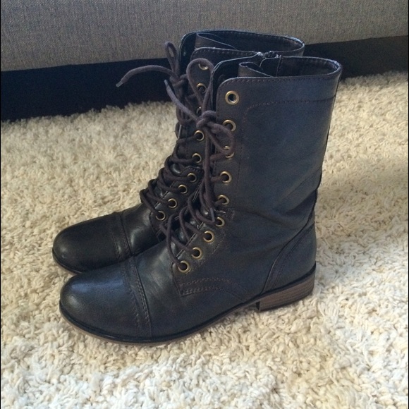 Brown Combat Boots sz. 9