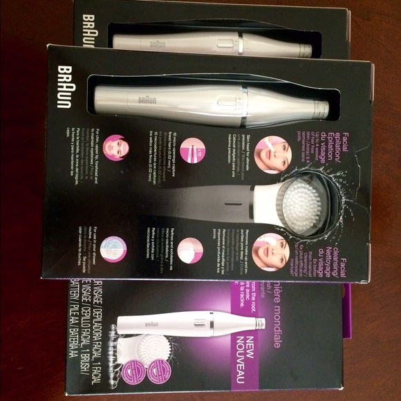 BRAND NEW Braun face epilator