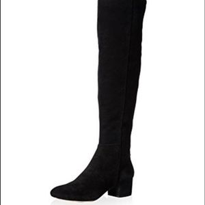 Black Halston Heritage over the knee boots...