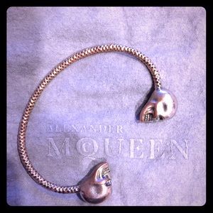 Alexander McQueen skull bracelet - Made in Italy