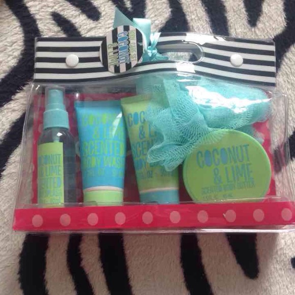 Coconut & Lime Body care set