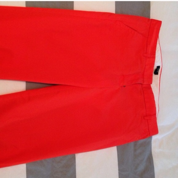 City fit J crew cropped pants