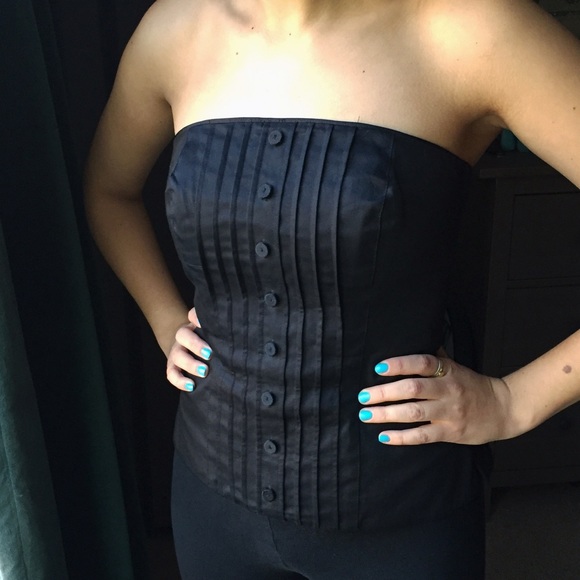 WHBM "Tuxedo" Bustier!