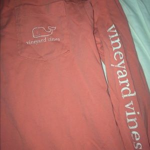 SOLD Vineyard Vines long sleeved whale tee